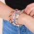 Clémentine Vague | Bracelet de perles de verre de l'Himalaya